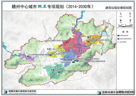 赣州中心城区规划图,赣州城市规划高清图,赣州2030年规划图_大山谷图库