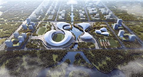 河南洛阳市奥林匹克中心项目靓姿显现-人民图片网