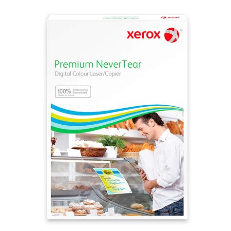 Xerox Premium NeverTear Selbstklebefolie, 53 µm, glänzend glasklar ...
