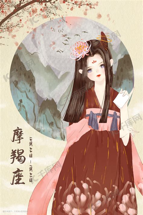 十二星座女生古风头像
