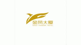 金凤大厦标志logo设计,品牌vi设计