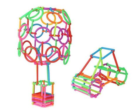 儿童益智聪明棒积木男童女童塑料拼插建构早教玩具创意魔术棒-阿里巴巴