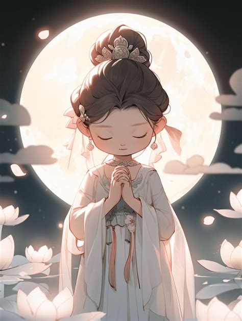 佛系白色头像女生动漫古风