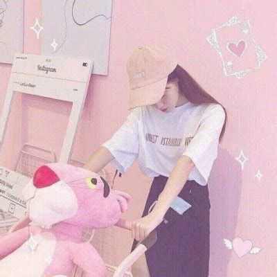 甜美女生头像粉色系列