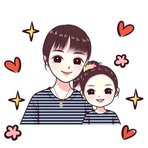 温柔妈妈类型头像女生