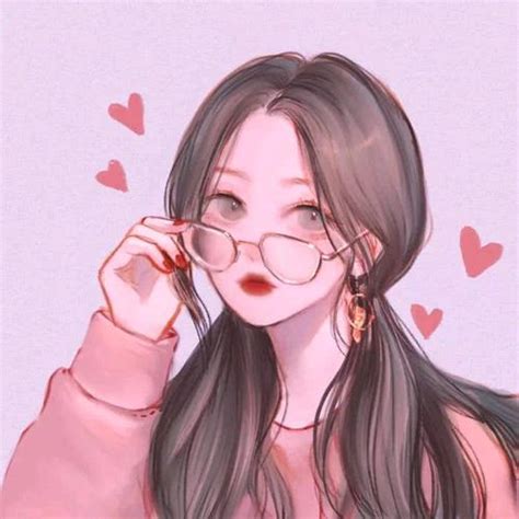 成年甜美女生头像动漫