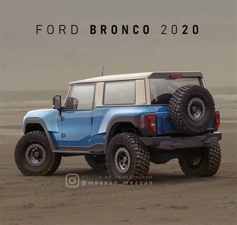 烈马归来 重新复活的福特Bronco于2021年上市_易车