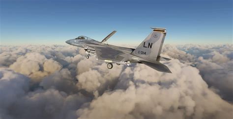 《微软飞行模拟2020》新展示图：F-15战机鹰击长空_3DM单机