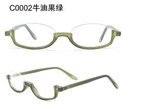 抖音动漫日系二次元上半框倒框眼镜tr90果冻色平光镜窄框可配眼镜-阿里巴巴