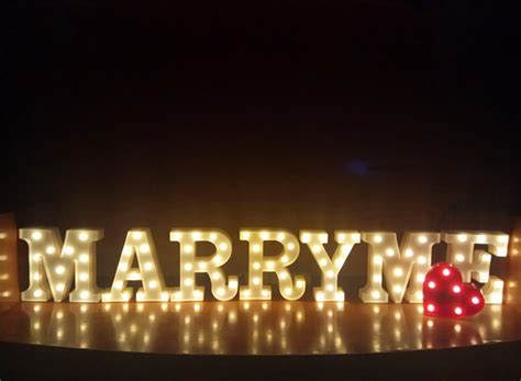 英文字母灯浪漫布置LED数字灯装饰灯道具灯创意表白求婚生日 ...