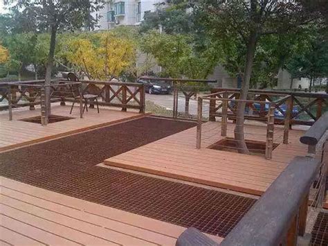 木塑户外DIY地板 塑木拼接地板阳台露台公园庭院用 300卡扣桑拿板-阿里巴巴