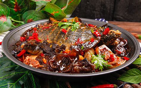 盐焗飘香甲鱼,中国菜系,食品餐饮,摄影素材,汇图网www.huitu.com