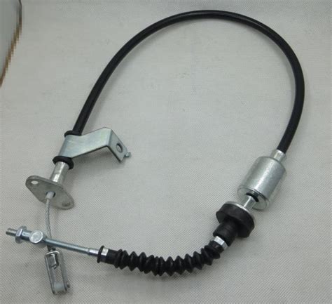 Black OEM24105069 Rubber Auto Parts Clutch Control Cable For Chevrolet Sail