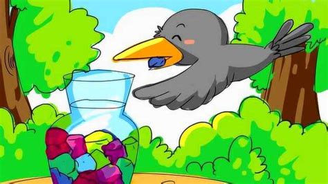 绘本《乌鸦喝水》局部几张|插画|儿童插画|AmeiLiu - 原创作品 - 站酷 (ZCOOL)