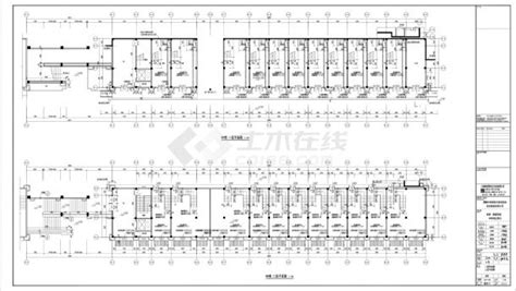 高新鼎盛铭城项目8栋商业网点建筑施工CAD图_商业建筑_土木在线