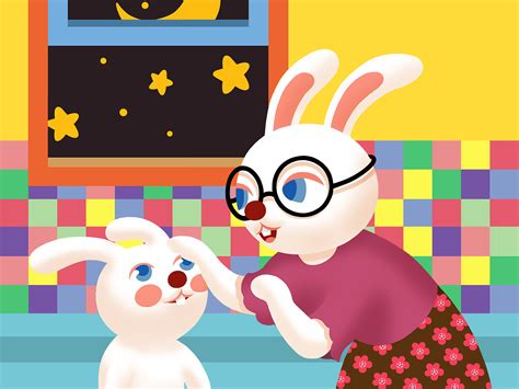 经典 逃家的小兔 绘本 |插画|儿童插画|麦子童画 - 原创作品 - 站酷 (ZCOOL)