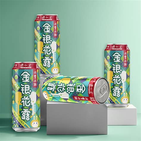 乐仁堂-金银花露-酒水/饮料包装设计作品|公司-特创易·GO