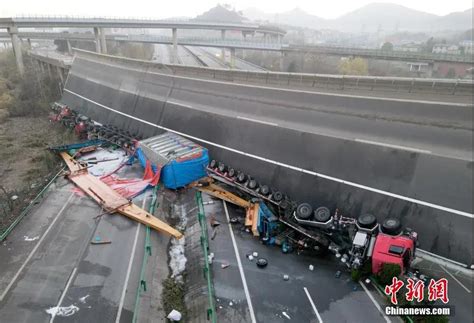 痛心！湖北鄂州桥梁垮塌事故缘由198吨超限货车|临潼|大件运输|超限_新浪新闻