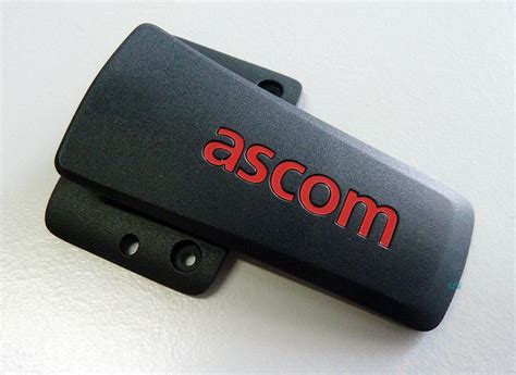 Ascom d63 Standard clip Schwarz 660517