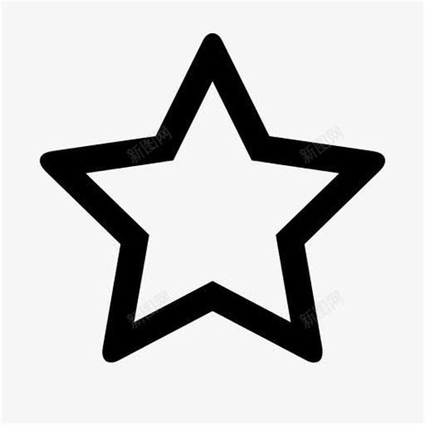 空心五角星的符号图标图标免费下载-图标7NJWeqWVa-新图网
