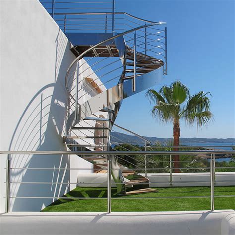 玻璃踏步楼梯,工厂定制楼梯,圆弧玻璃楼梯 室外弧梯-阿里巴巴