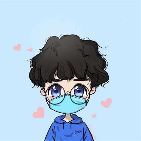 非主流眼镜卡通头像