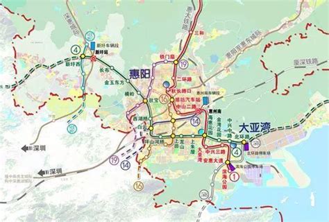 惠州地铁2号线线路图,惠州地铁2号线地图,规划图-惠州本地宝