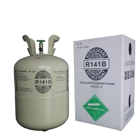 El gas refrigerante R141b, 1, 1-dicloro-1-Fluoroethane (HCFC-141b) - China Los HCFC-141b, R141b