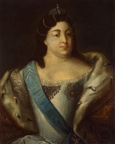 Portrait of Empress Anna Ioannovna - Hermitage Museum