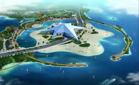 中国南海的超级工程, 耗时10年填海造陆, 建成后将超越迪拜|南海|填海|迪拜_新浪新闻