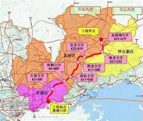 龙岗如意路南延段接东部过境通道！2021年建成！_深圳新闻网