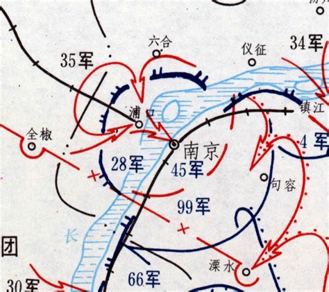 抗日战争八路军三岔口、黄土岭战役经过要图高清军用地图2张_五军都督府古籍馆