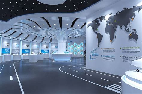 智慧城市展厅-企业展厅|空间|展陈设计|SolarMaxCG - 原创作品 - 站酷 (ZCOOL)