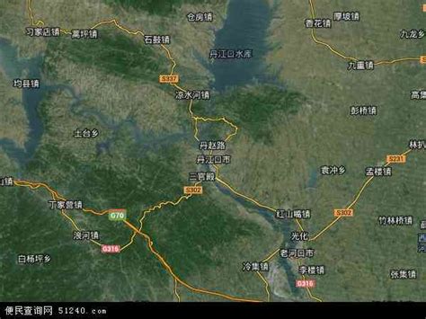 丹江口市地图图片