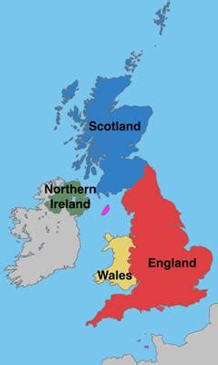 英国的英格兰、北爱尔兰、苏格兰、威尔士到底是什么关系？ - 知乎