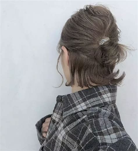每一个女生留下1种扎短头发的方式 想剪短发先把扎短头发实例教程收藏