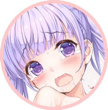 圆形头像温柔动漫女生