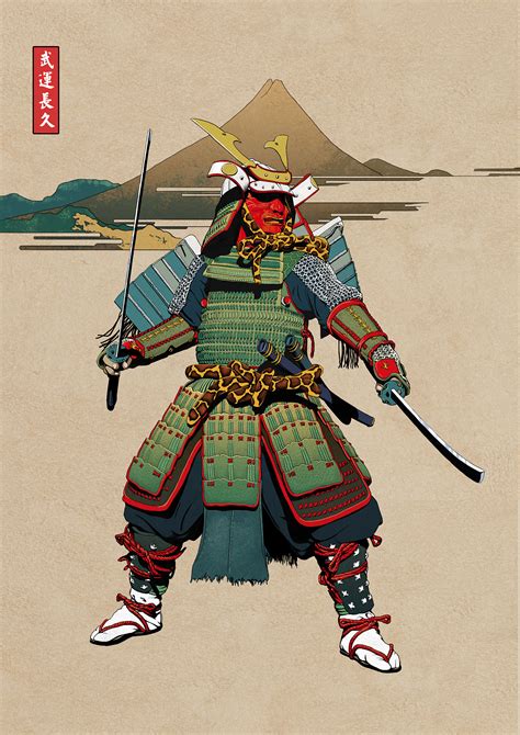 日本古代的武士盔甲！
