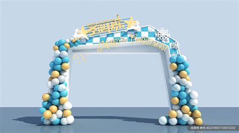气球拱门图片