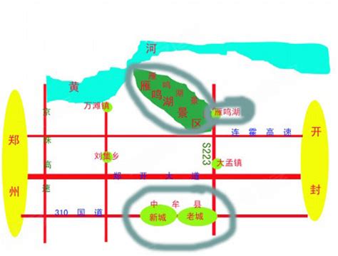 中牟县北部片区概念性总体规划及核心区城市设计