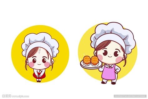 厨师动漫头像女生温柔