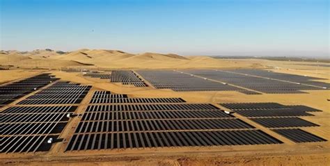中国能建浙江火电承建的新疆阿拉尔400兆瓦光伏（100兆瓦项目）并网发电-国际电力网