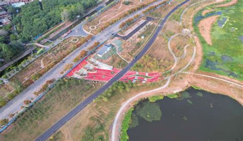 浉河沿岸提升改造工程最新进展-信阳日报-图片