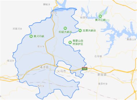 河南省渑池县有多少个乡镇