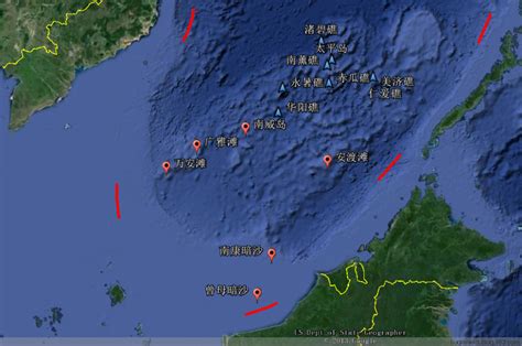 仁爱礁最新实况照：菲沉船炮口瞄准中国海警船_新浪图片