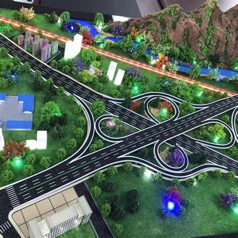 路桥沙盘模型_成都艾野绿模型设计服务有限公司