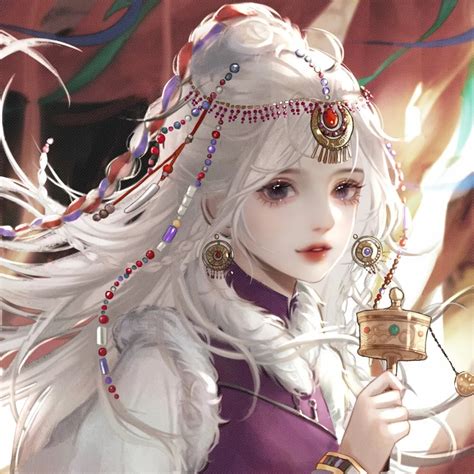 动漫古风女图片