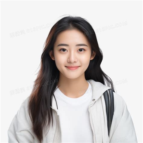 青少年正面照片图片