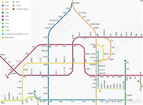 广州地铁线路图2018年最新版|广州轨道交通线路图2018版高清无水印版_ - 极光下载站