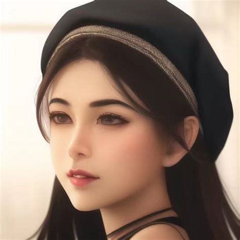 虚拟甜美女生版头像